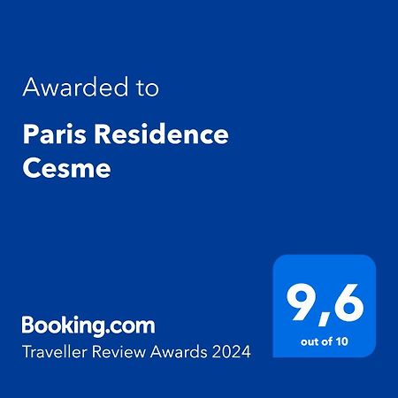 Paris Residence Çeşme Εξωτερικό φωτογραφία